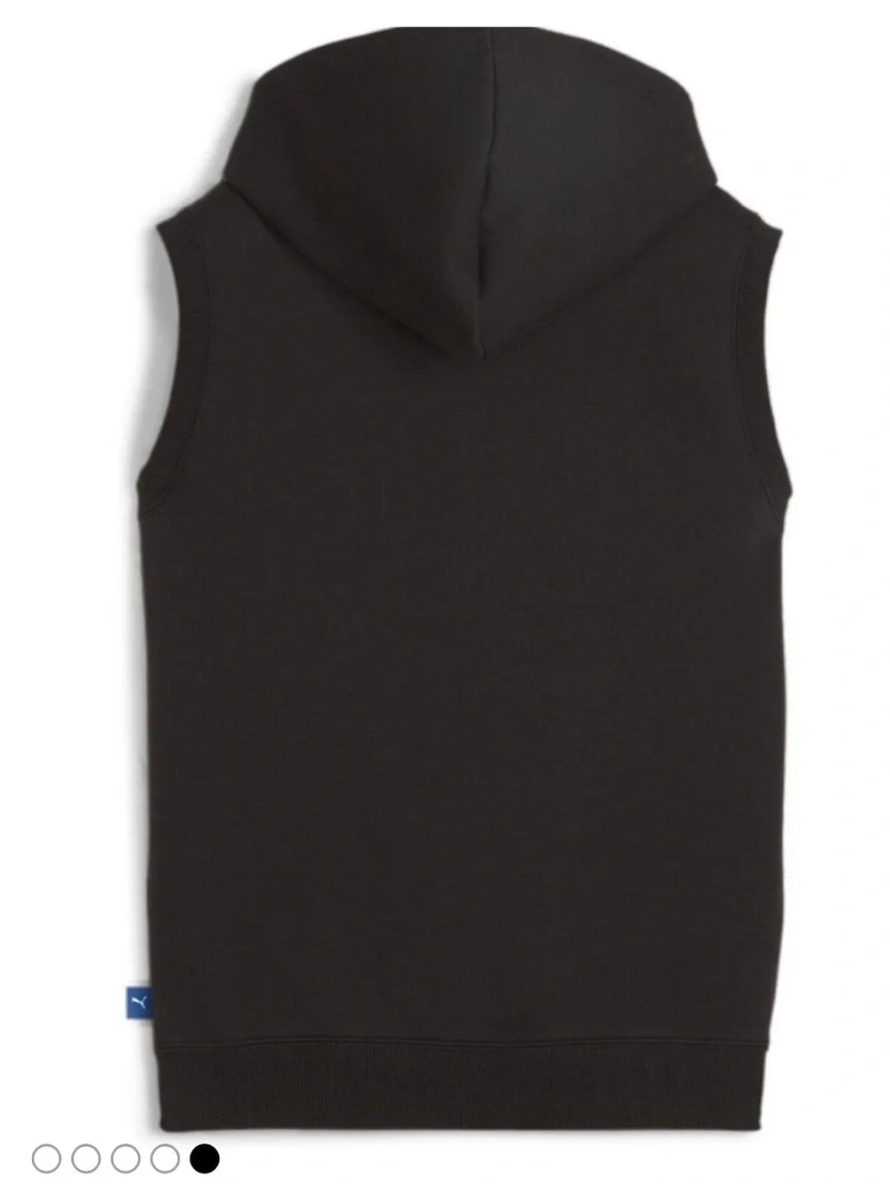 Puma collab PlayStation Kids' Hooded Zip Vest with Blue Trim